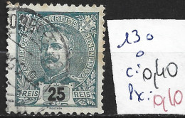 PORTUGAL 130 Oblitéré Côte 0.40 € - Used Stamps