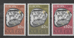 Cyprus 1974.  Europa Mi 409-11  (**) - 1974