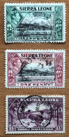 Sierra Leone › King George VI Pictorials - 1944 - Sierra Leone (...-1960)