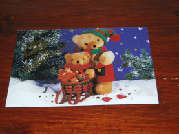 72648-     USED  DOUBLE CARD / TEDDYBEARS /  / BEREN / BEARS / BÄREN / OURS / ORSI - Juegos Y Juguetes