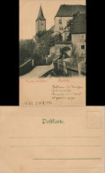 Ansichtskarte Rochlitz Schloss - Eingang 1901 - Rochlitz