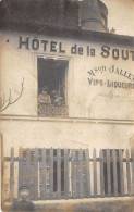 HÔTEL DE LA SOUT ... ? -CARTE-PHOTO A SITUER MAISON JALLET - Cafés