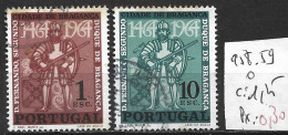 PORTUGAL 958-59 Oblitérés Côte 1.25 € - Gebraucht