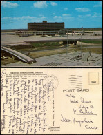Postcard Toronto TORONTO INTERNATIONAL AIRPORT (Flughafen) 1968 - Andere & Zonder Classificatie