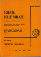 SCIENZA DELLE FINANZE - Nino Ardolfi - Droit Et économie