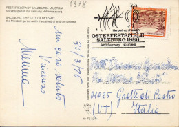 Philatelic Postcard With Stamps Sent From REPUBLIC OF AUSTRIA To ITALY - Lettres & Documents