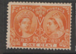 Canada  1897   SG 122  1c Mint No Gum - Neufs