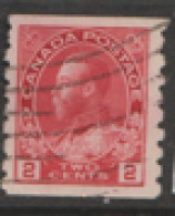 Canada  1912 SG 221  2c  Coil   Fine Used - Gebraucht