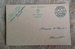 Entier Postal 1928 , Couvin , Chicorée Du Sanglier à Couvin , Curiosité Publicitaire . - Variétés/Curios.