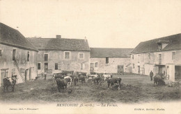 Menucourt * Intérieur De La Ferme Du Village * Agriculture - Menucourt