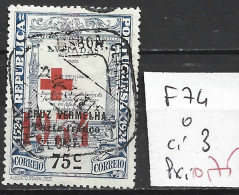 PORTUGAL FRANCHISE 74 Oblitéré Côte 3 € - Used Stamps
