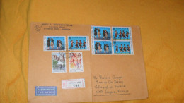 GRANDE ENVELOPPE DE 1981.../ MARY A. GEORGANTELIS ATHENS GRECE..CACHETS + RECOMMANDE R 1789 ATHINAI PH..+ TIMBRES X8 - Covers & Documents