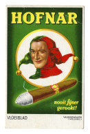 ***  HOFNAR  ***   -   Nooit Fijner Gerookt !  /  VLOEIBLAD - VLOEIPAPIER  -  Zie / Voir / See Scan's. - Tabac & Cigarettes