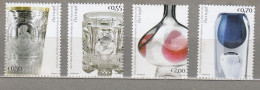 PORTUGAL 2003 Art Glass MNH (**) Mi 2728-2731 #24130 - Unused Stamps