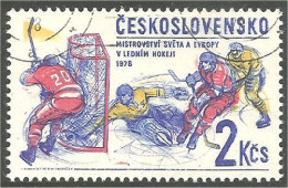 290 Czechoslovakia Ice Hockey Glace Eishockey (CZE-218) - Hockey (Ice)