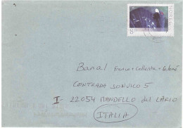 TIUR LETTERA PER ITALIA - Storia Postale