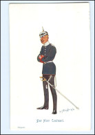 XX11092/ Schönpflug AK Militär  Offizier Mit Pickelhaube 1913 - Schoenpflug, Fritz