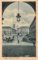 26404 " TORINO-PIAZZA S. CARLO " ANIMATA-VERA FOTO-CART. SPED.1952 - Orte & Plätze