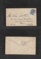 EIRE. 1902 (May 14) Limerick - Alaska, Nome, USA (June 12) GB 2 1/2 K. E VII Fkd Env. An Extraord Early Destination At T - Used Stamps