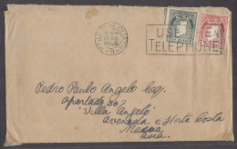 EIRE. 1935 (20 Aug). Baile Atha Chiath - Macau (18 Sept). Via HK Fkd Env Better Dest Usage With Arrival Cachet. - Usati