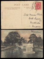 EIRE. 1907. Warren Point / Co. Down - Uruguay / Irish National Exhibition. Postcard / Fkd Cds. - Used Stamps