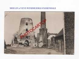 MOULIN A VENT-WINDMUEHLE-PASSENDALE-PHOTO Allemande (CP)-GUERRE-14-18-1 WK-BELGIEN-BELGIQUE-Militaria - Zonnebeke