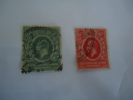 EAST AFRICA  AND UGANDA 2  USED STAMPS  KINGS WITH POSTMARK - Zonder Classificatie