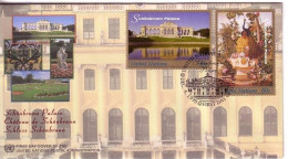 UNO NEW YORK MI-NR. 789-790 FDC SCHLOSS SCHÖNBRUNN 1998 - FDC