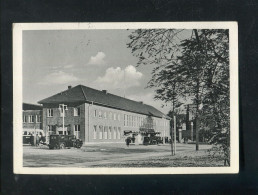 "HAMBURG-BERGEDORF" 1954, Foto-AK "Bahnhof" (A0086) - Bergedorf