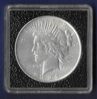 EE.UU AÑO 1922 1 DOLLAR PLATA PESO 26,9 GR - 1878-1921: Morgan