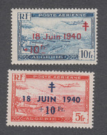 Colonies Françaises - Algérie -Timbres Neufs** PA N°7 Et 8 - Posta Aerea