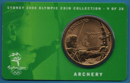 AUSTRALIA 5 DOLLARS 2000 OLYMPIC COIN COLLECTION  SYDNEY 2000   Archery KM# 359 - 5 Dollars
