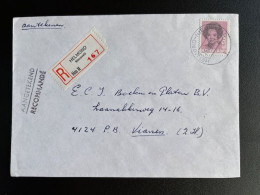 NETHERLANDS 1985 REGISTERED LETTER HELMOND NIEUWVELD TO VIANEN 25-06-1985 NEDERLAND AANGETEKEND - Brieven En Documenten