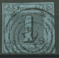 Thurn Und Taxis 1853 1 Silbergroschen 11 B Gestempelt, Vollrandig - Other & Unclassified