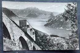 Schwyz - Stoosbahn Blick Auf Vierwaldstättersee Und Pilatus - Morschach