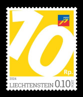 Liechtenstein (die.Marke) 2024 #343 Supplementary Stamp MNH ** - Unused Stamps