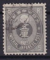 JAPAN 1876 - Canceled - Sc# 55 - Oblitérés