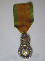 France Medaille:Valeur Et Discipline 1870 Avec Ruban Vers 1920/France Medal:Value & Discipline 1870 With Ribbon Ab.1920 - Frankreich