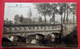HALLE  -  HAL  -  Le Canal Passant Au Dessus De La Senne -  1911 - Halle