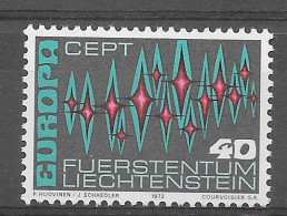 Liechtenstein 1972.  Europa Mi 564  (**) - 1972
