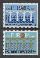 Europa 1984. Greece Mi 1555-56 MNH (**) - 1984