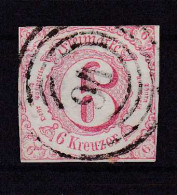 Ziffer 6 Kr. Mit Nummernstempel 94 (= Berstadt) - Other & Unclassified