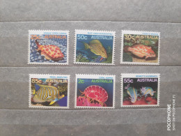 Australia	Fishes (F83) - Mint Stamps