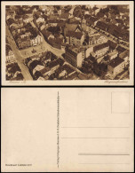Ansichtskarte Meerane Luftbild Innenstadt 1928 - Meerane