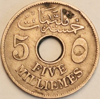 Egypt - 5 Milliemes AH1335-1916H, KM# 315 (#3824) - Egypte