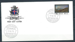 Islande 1970 FDC Du N°399 Festival Des Arts - FDC