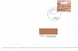 0452l: Beleg 1991 Kleiner Postpartner 4850 Timelkamm - Brieven En Documenten