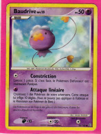 Carte Pokemon 2009 Diamant Et Perle Tempete 58/100 Baudrive 50pv Occasion - Diamant Und Perl