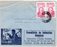 76314 - Brasilien - 1954 - 2@Cr$0,60 A Bf ... -> Frankreich - Covers & Documents