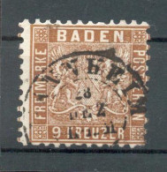 Baden 15a LUXUS Gest. BPP 90EUR (20287 - Other & Unclassified